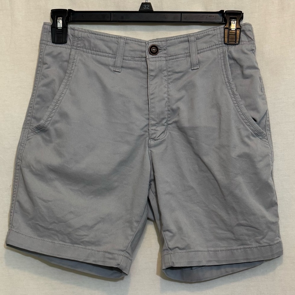 C-152 Men’s True Craft Light Gray Fixed Waist Shorts‎ Size 30 Waist